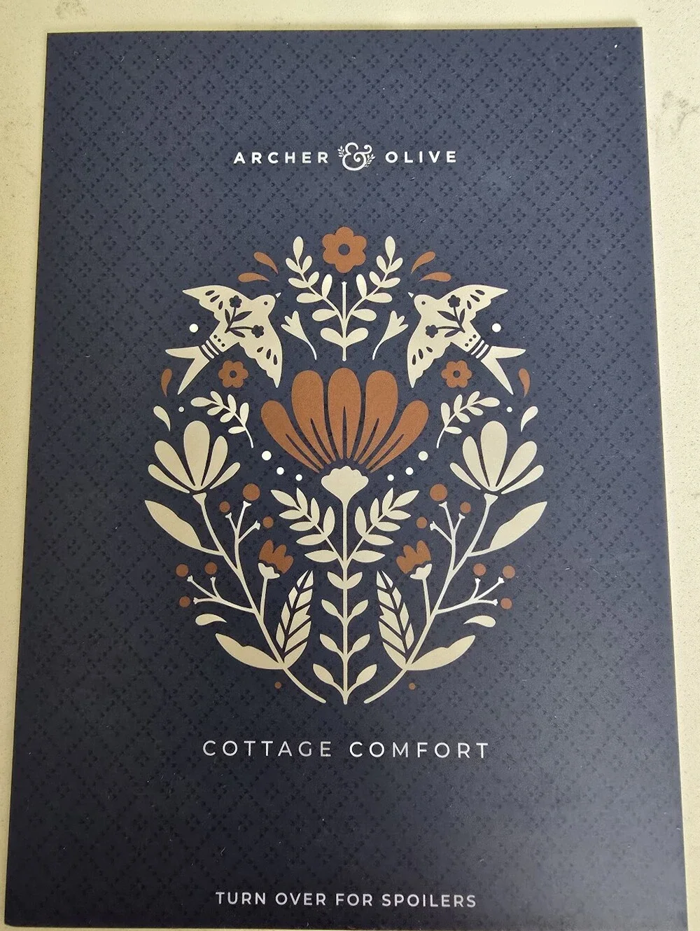 NIB Archer & Olive December 2024 Cottage Comfort Complete Sub Box